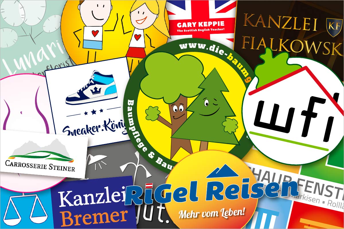 Logo Design der Werbeagentur und Kreativagentur für Liechtenstein