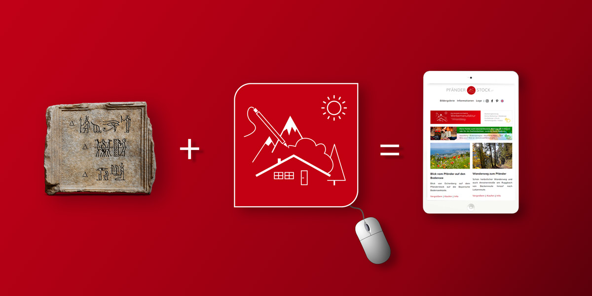 Webdesign der Werbeagentur und Kreativagentur für Liechtenstein