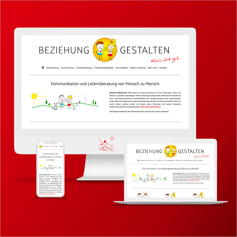 Referenz Internetseite der Werbeagentur und Kreativagentur Liechtenstein