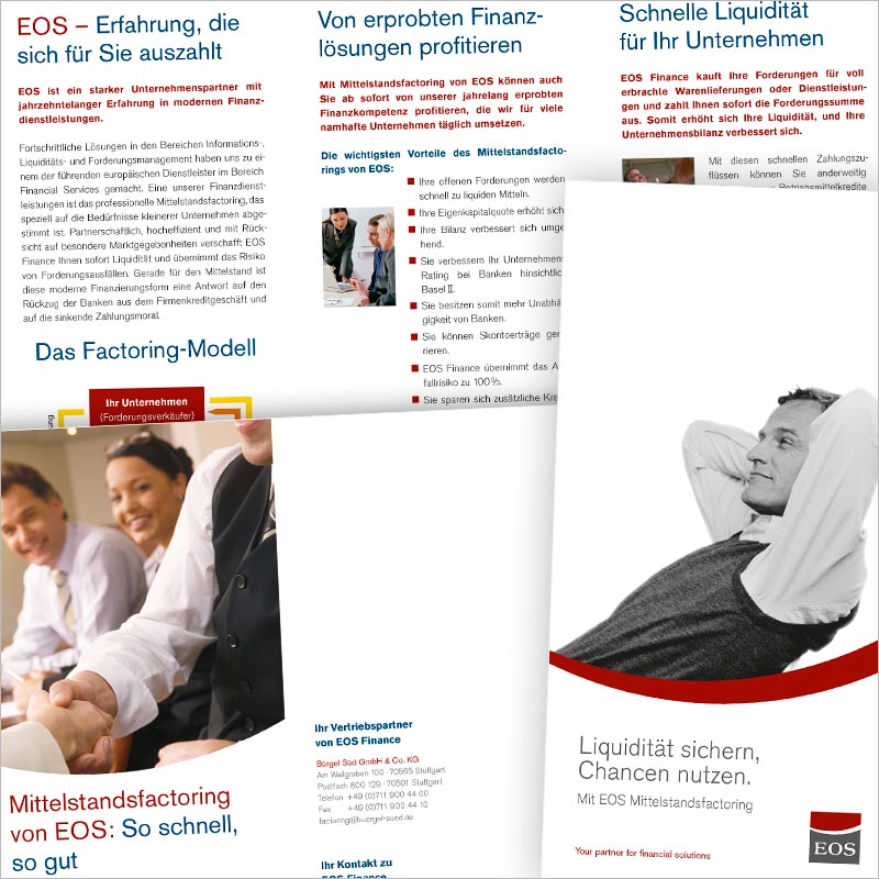 Referenz Flyer-Design der Werbeagentur und Kreativagentur Liechtenstein