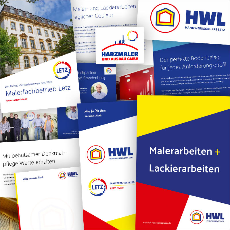 Referenz Grafikdesign Broschüre der Werbeagentur und Kreativagentur Liechtenstein