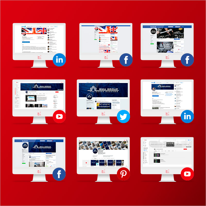 Referenz Social Media der Werbeagentur und Kreativagentur Liechtenstein